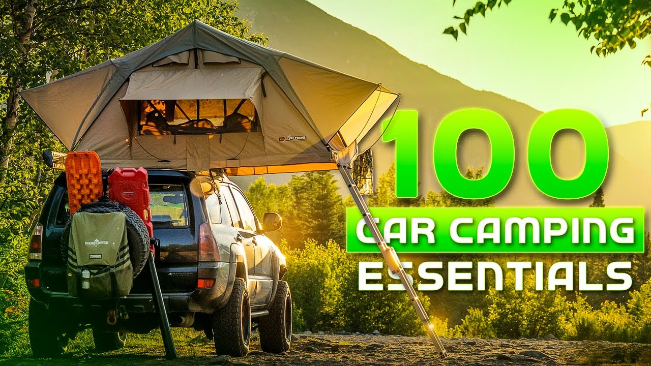 100 Amazing Car Camping Gadgets & Accessories 