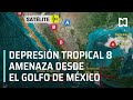 Depresión Tropical 8 en el Golfo de México - Las Noticias