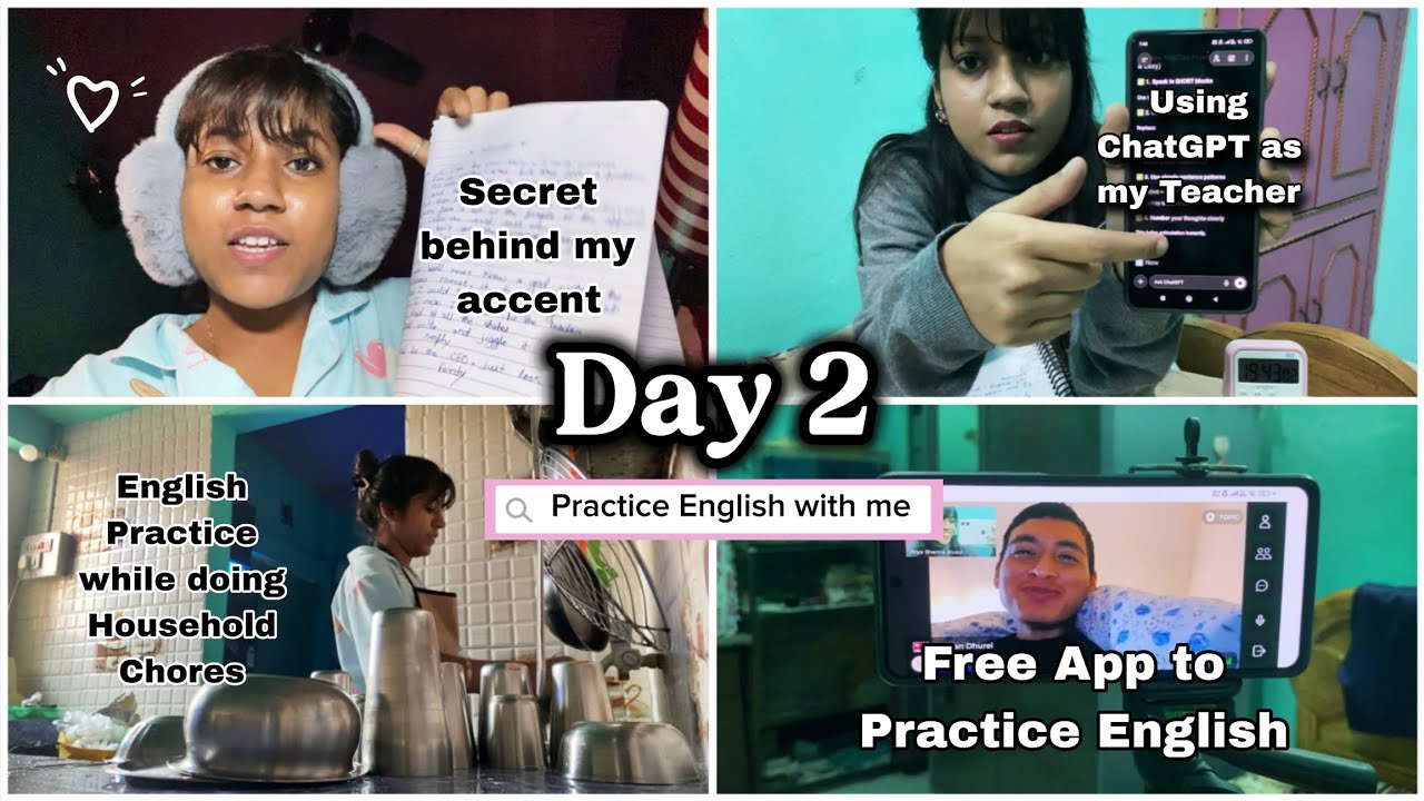 День 2 | Практикуйте английский со мной (Моя ежедневная рутина для развития беглости речи)