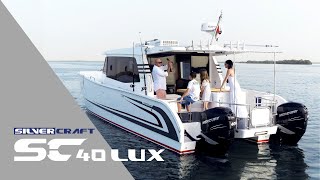 The All-New SilverCat 40 LUX | Luxurious Catamaran from the Silvercraft Range by Gulf Craft