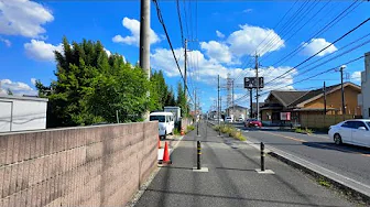 Walking Noda, Suburban Tokyo Japan 4K HDR