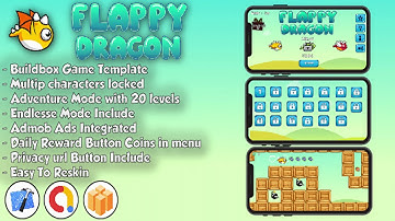 Flappy Dragon - Xcode Projet & Buildbox Game Template | Codecanyon Scripts and Snippets