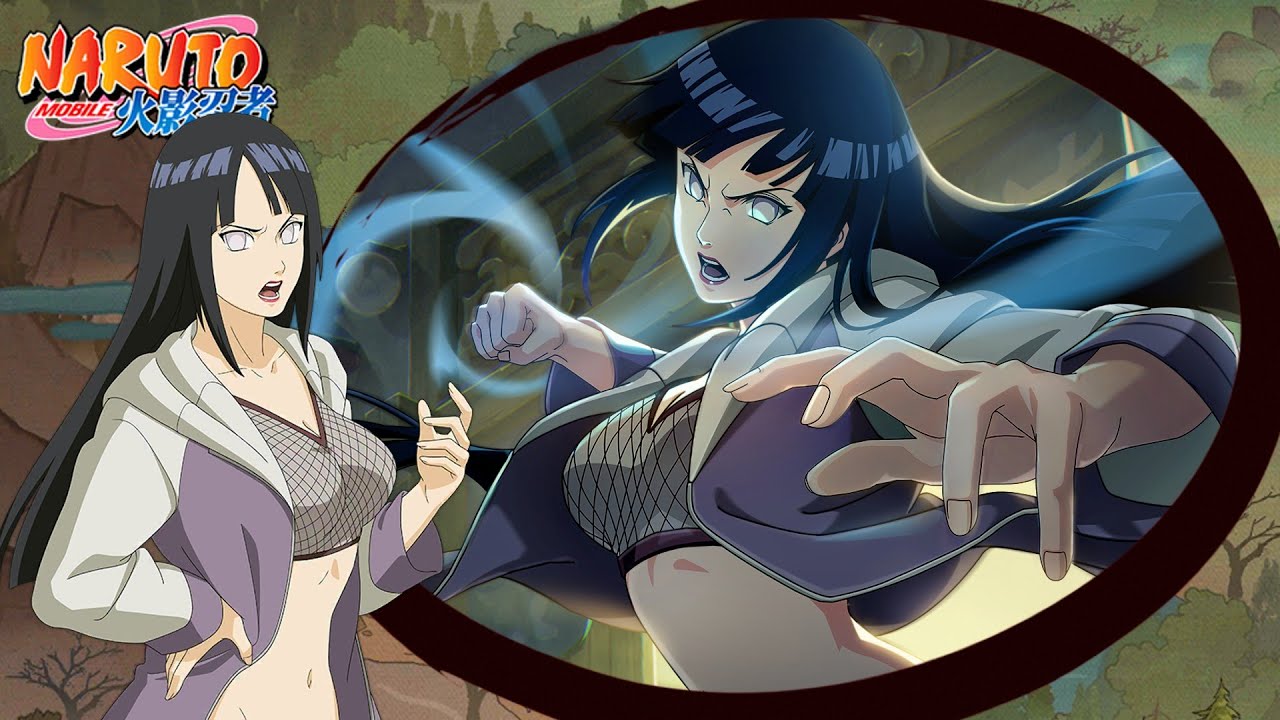 Hinata Hyuga (Road of Ninja) Complete Moveset Gameplay Naruto Mobile YouTube