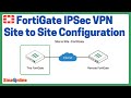 FortiGate IPsec VPN Site to Site Configuration image