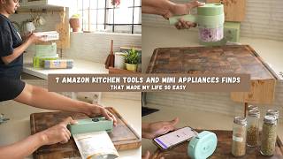 7 AMAZON Kitchen Tools & Mini Appliances That Make Cooking So Easy || Useful Daily Essentials ||
