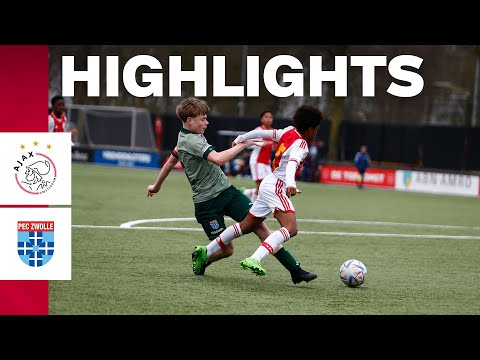 7 goals op De Toekomst 🤩 | Highlights Ajax O14 - PEC Zwolle O14