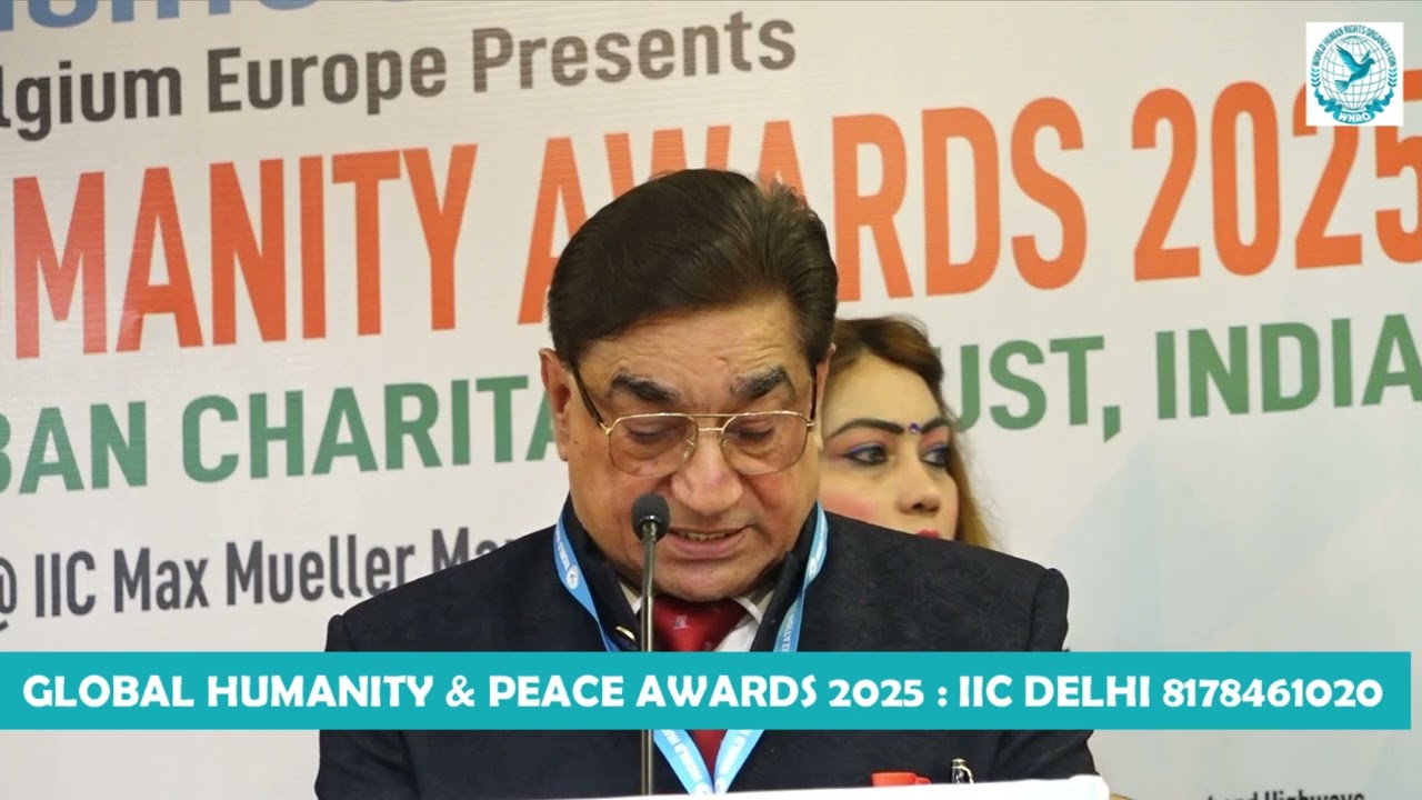 VIJAY MALIK PRESIDENT OF WORLD HUMAN RIGHTS ORGNIZATION EUROPE | WORLD HUMAN RIGHTS ORGANIZATION