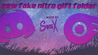 HOW TO MAKE THE NEW FAKE PERMANENT NITRO LINK WITH THE NEW FOLDER