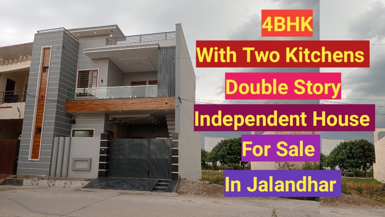4BHK With Two Kitchens Double Story Independent House For Sale in