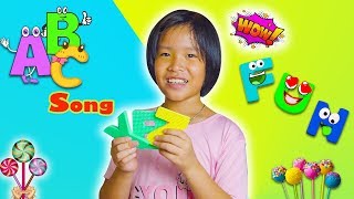 The Alphabet Song Children Having Fun Looking For Lost English Alphabet Letters With Bonbi Tv