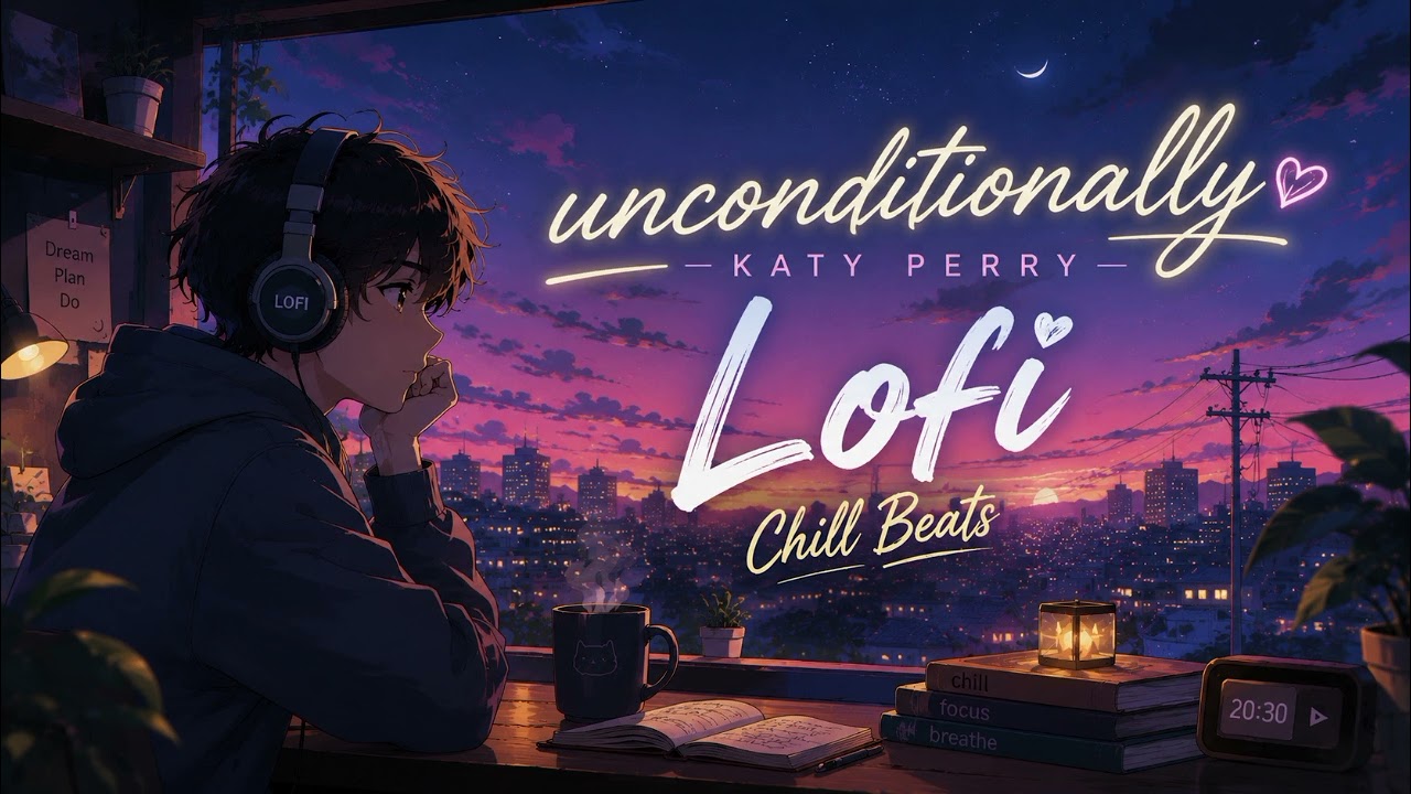 Unconditionally – Katy Perry | Lofi Version 🌙 Chill & Relaxing Music