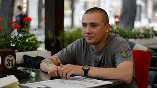 Сергей Стерненко в гостях у журналиста Домбровского.