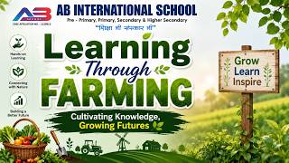 🌱 "Learning Through Farming – Cultivating Knowledge, Growing Futures" #school #farming #