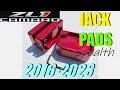Camaro 6th generation zl1 addons jacking lift pads 20162023 camaro