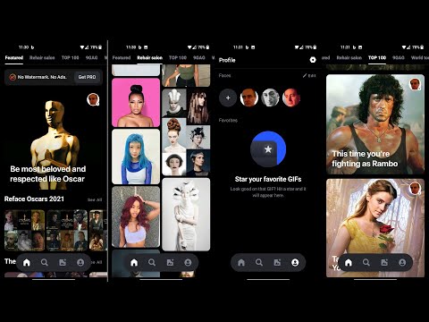 Reface è una app per Android e iPhone che cambia la faccia nei video e  nelle foto - YouTube