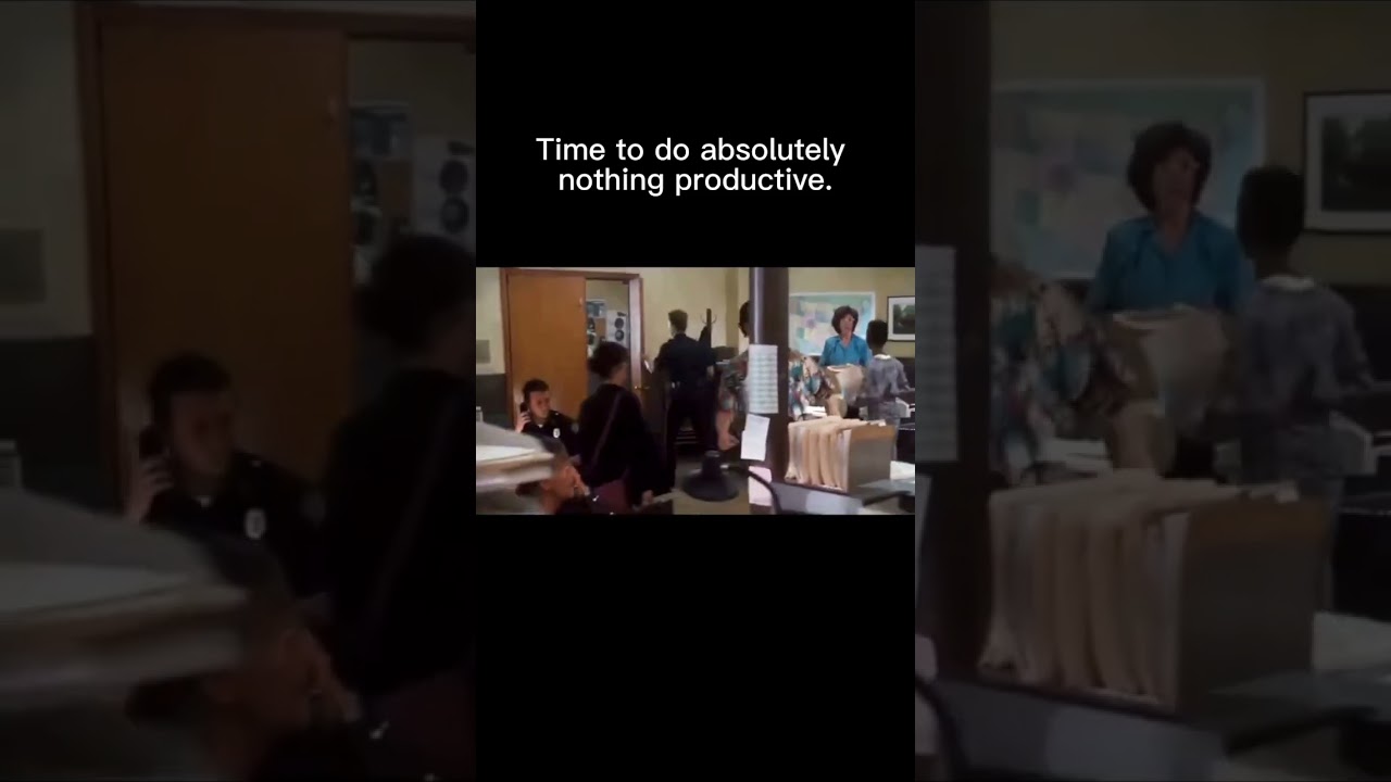 Time to not be productive 