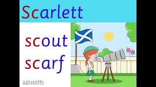 /sc/ Scarlett Scout: Groovy Phonics Phase 4