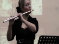 Beata Iwona Glinka (flute) at the Municipal Conservatory of Drama