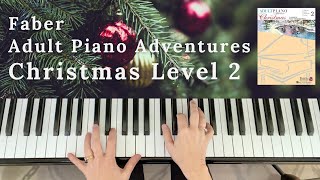 Faber Adult Christmas Piano Adventures Level 2 - Complete Book
