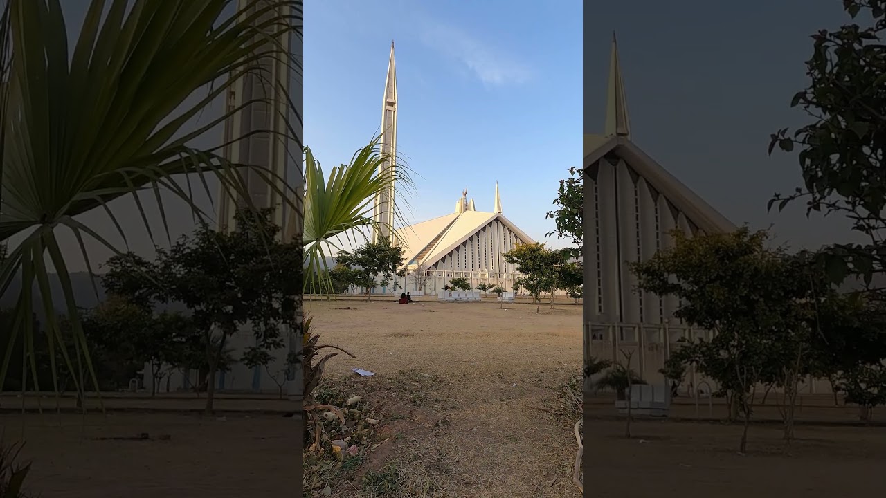 Faisal Mosque is the national mosque of Pakistan. Fifth-largest mosque in the world. 