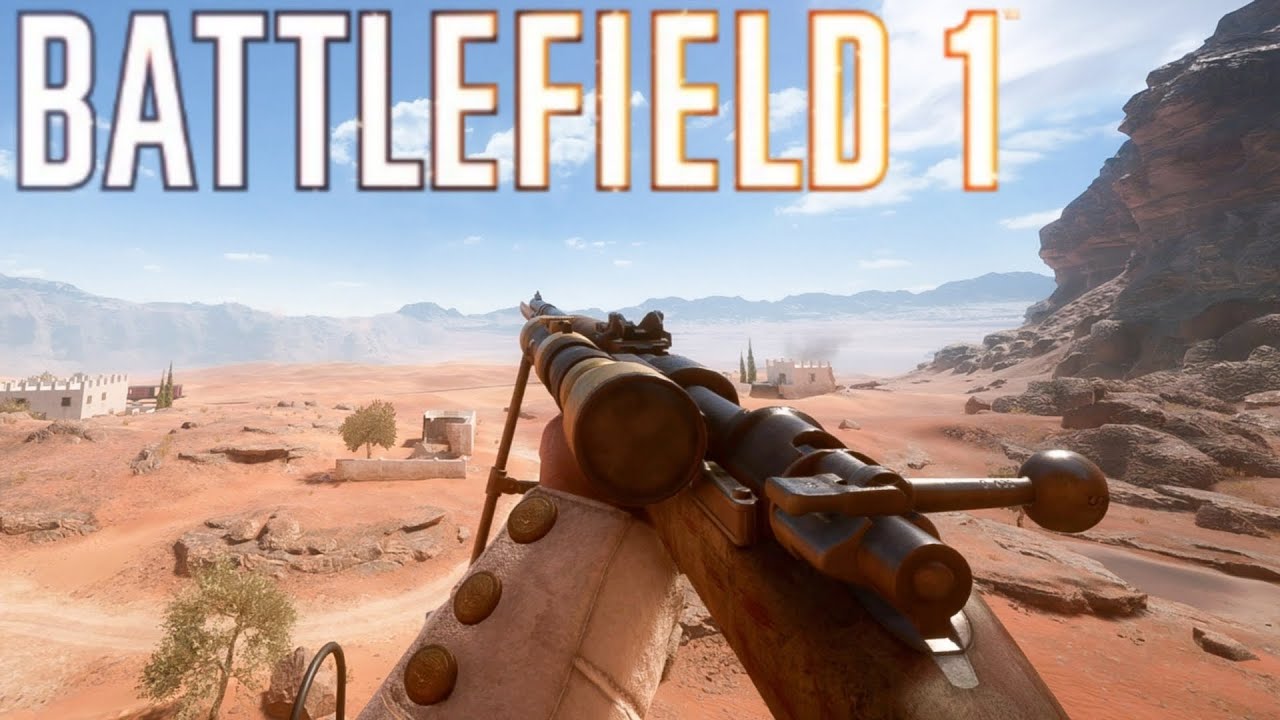 Battlefield 1 Live - Multiplayer Sniper Gameplay