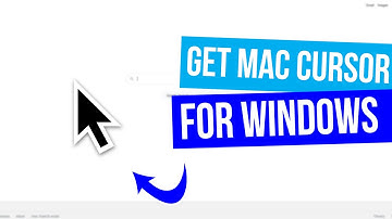 HOW TO GET MAC MOUSE CURSOR ON WINDOWS!