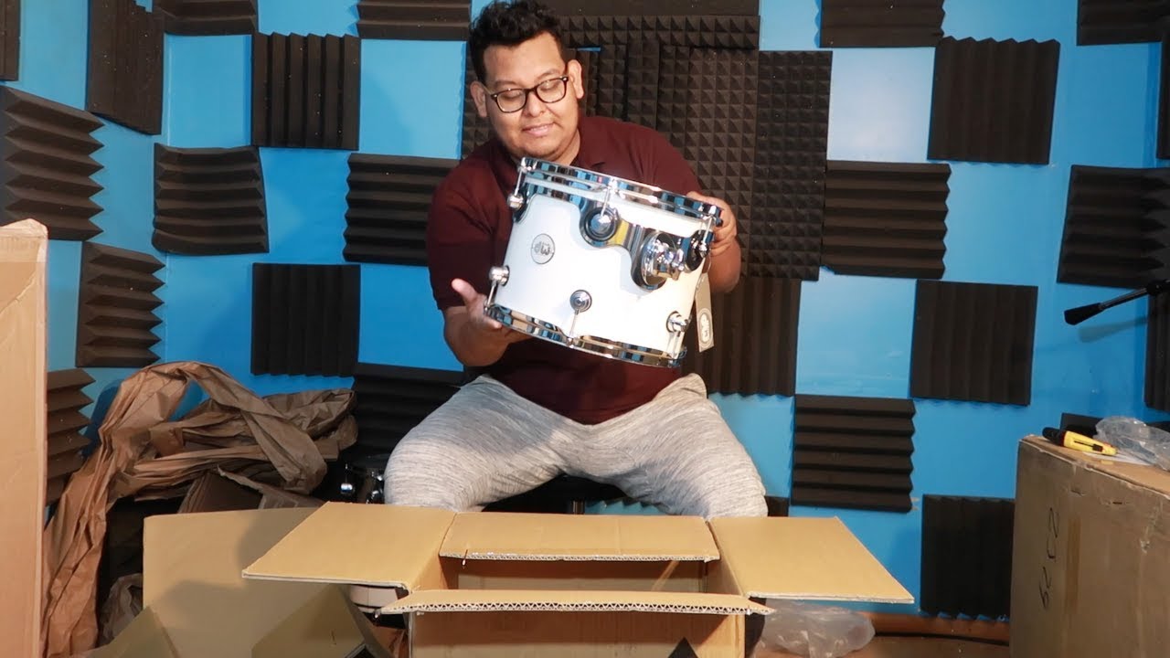 DW Design Series Drum Set Unboxing YouTube
