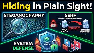 Famous Hiding in Plain Sight! | Steganography, SSRF & System Defense | CyberCraft Lab Wealth