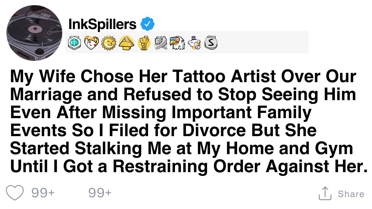 My Wife Chose Her Tattoo Artist Over Our Marriage and Refused to Stop Seeing Him Even After...