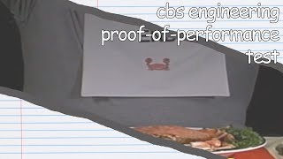 CBS Engineering Proof-of-Performance Test