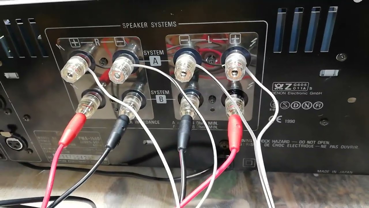 DENON PMA-1560 - YouTube