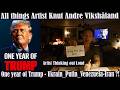 Artist Thinking out loud - One year of Trump - Ukrain Putin Venezuela Iran - Knut Andre Vikshåland