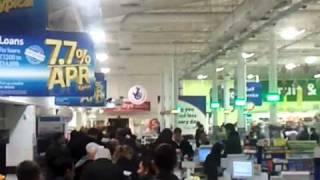 Call of duty black ops queues at tesco bradford