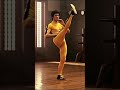 Bruce Lee Calm Precision Kick | Sora AI