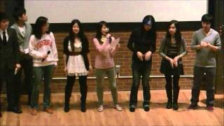 2011 UVa CSSS 卡拉OK大赛决赛 开场秀《想把我唱给你听》