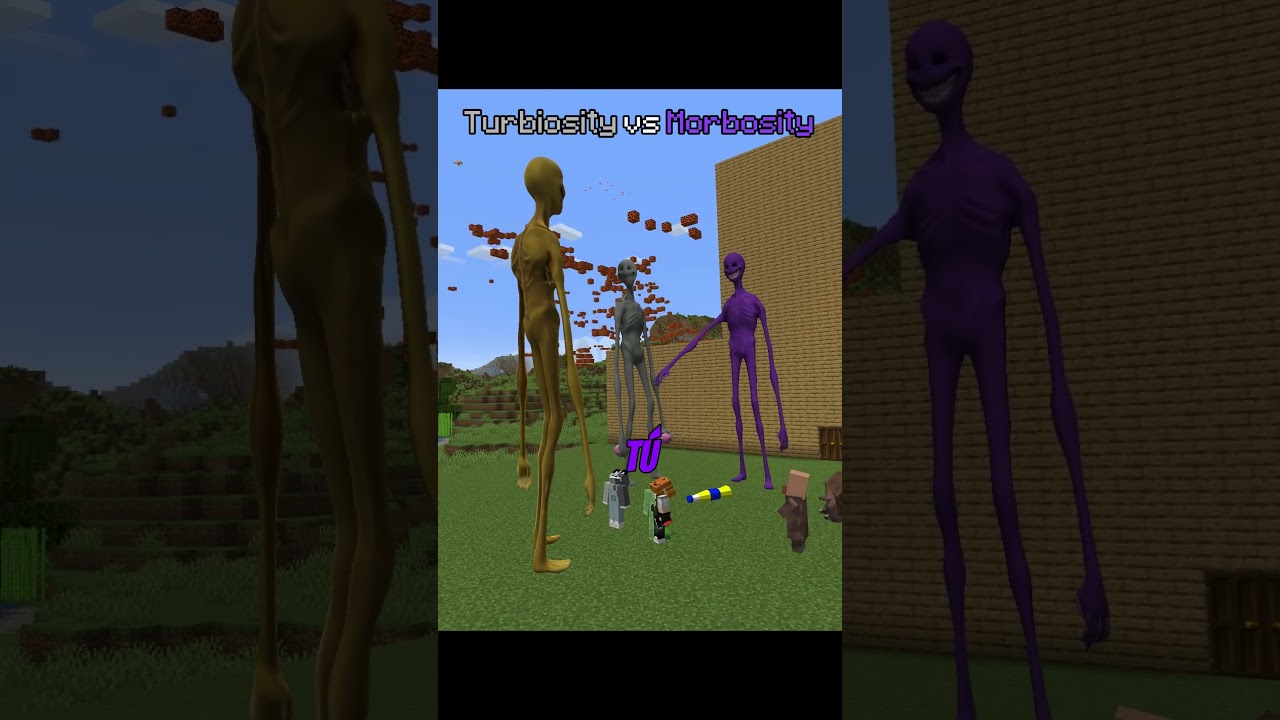Morbosity vs Turbiosity 💀 parte 5 #minecraft #shorts