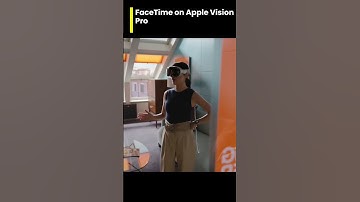 FaceTime on Apple VR 🔥 | apple |#apple #shorts