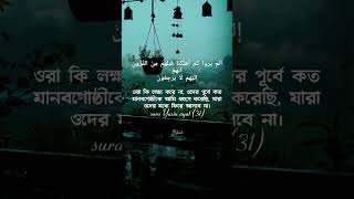 সূরা ইয়াসীন আয়াত (৩১)Surah Yaseen Verse (31)