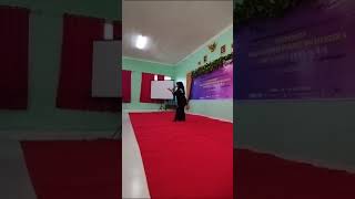 Classmet lomba puisi yg berjudul Lentera pendidikan