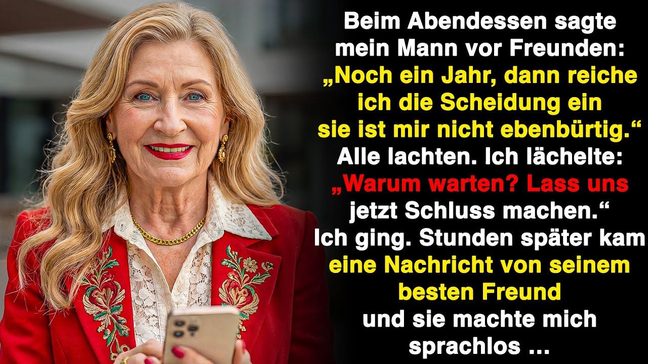 Mein Mann lachte: „Ich halte sie nur noch 1 Jahr aus, dann ist Schluss!“ Aber …