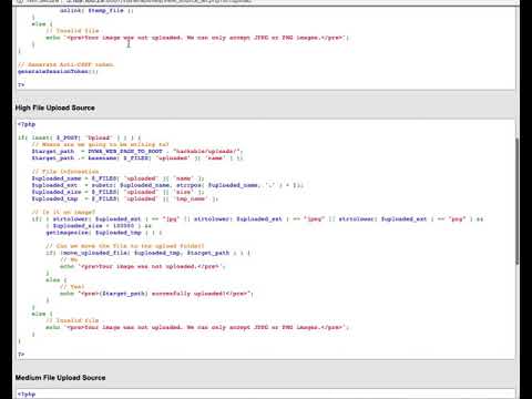 File Upload Source Code