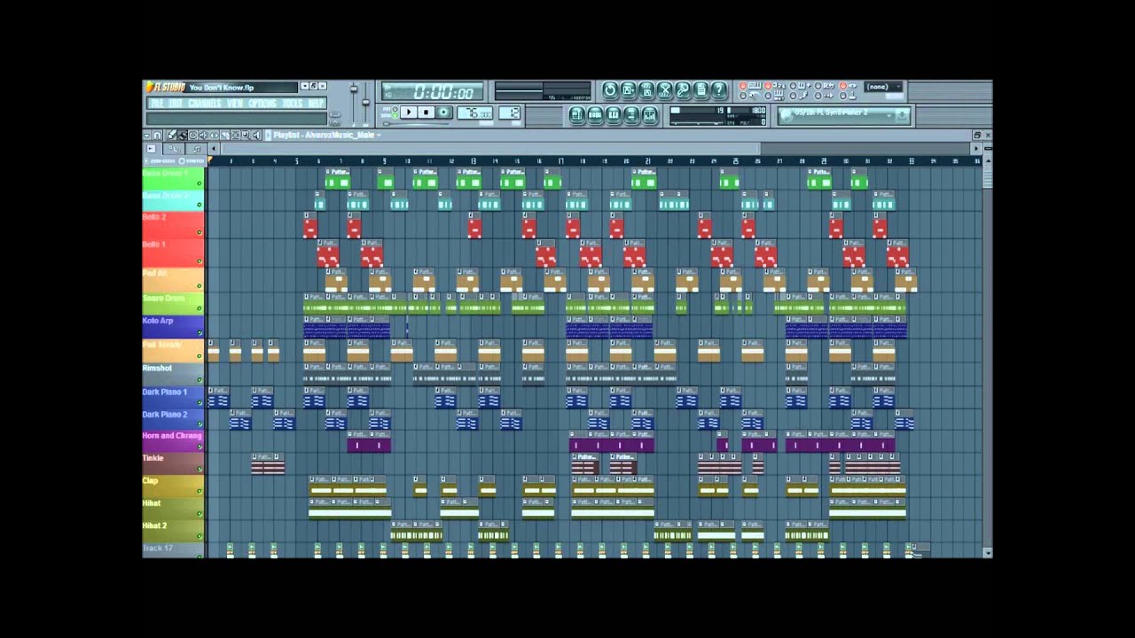 FL Studio 10 - E Alvarez - "You Don't Know" - VA - 757.wmv