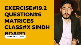 Exercise 19.2 Question 6 | How to find inverse of 3x3 Matrix | Inverse of Matrix | Tricks