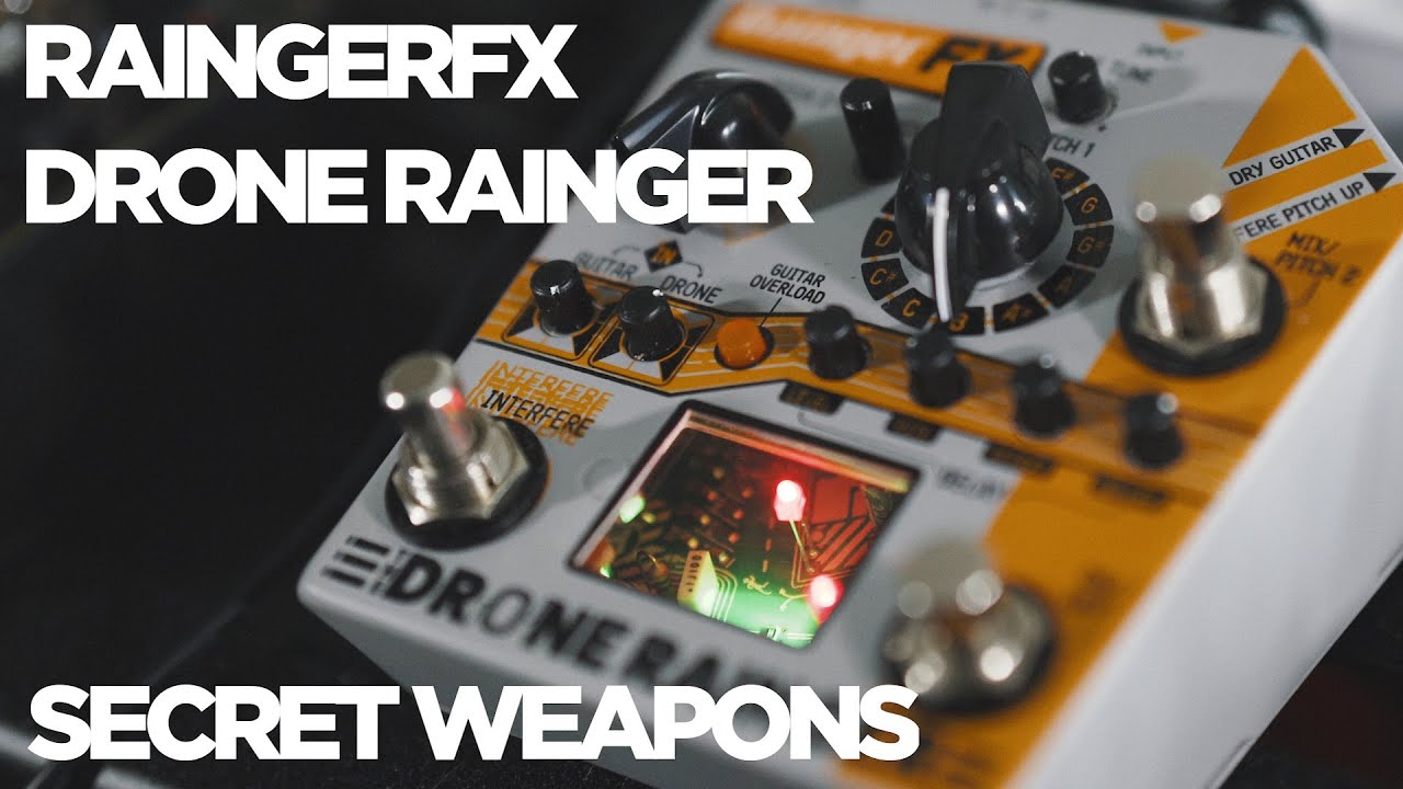 RaingerFX Drone Rainger Demo | Secret Weapons - YouTube
