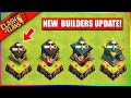 ...UPGRADE YOUR BUILDER HUTS IN CLASH OF CLANS!! (BATTLE BUILDER UPDATE)