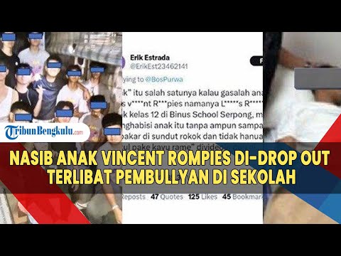 Nasib Anak Vincent Rompies Diduga Terlibat Pembullyan di Sekolah, Polisi Lakukan Penyelidikan