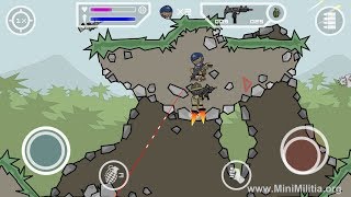 How to download mini militia through the wall mod apk screenshot 4