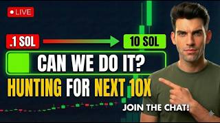 10 SOL Challenge -  Live Trading Pump.fun Memecoins Before They Pump