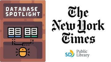 Accessing NYTimes.com with Library Card, Database Spotlight with San Diego Public Library