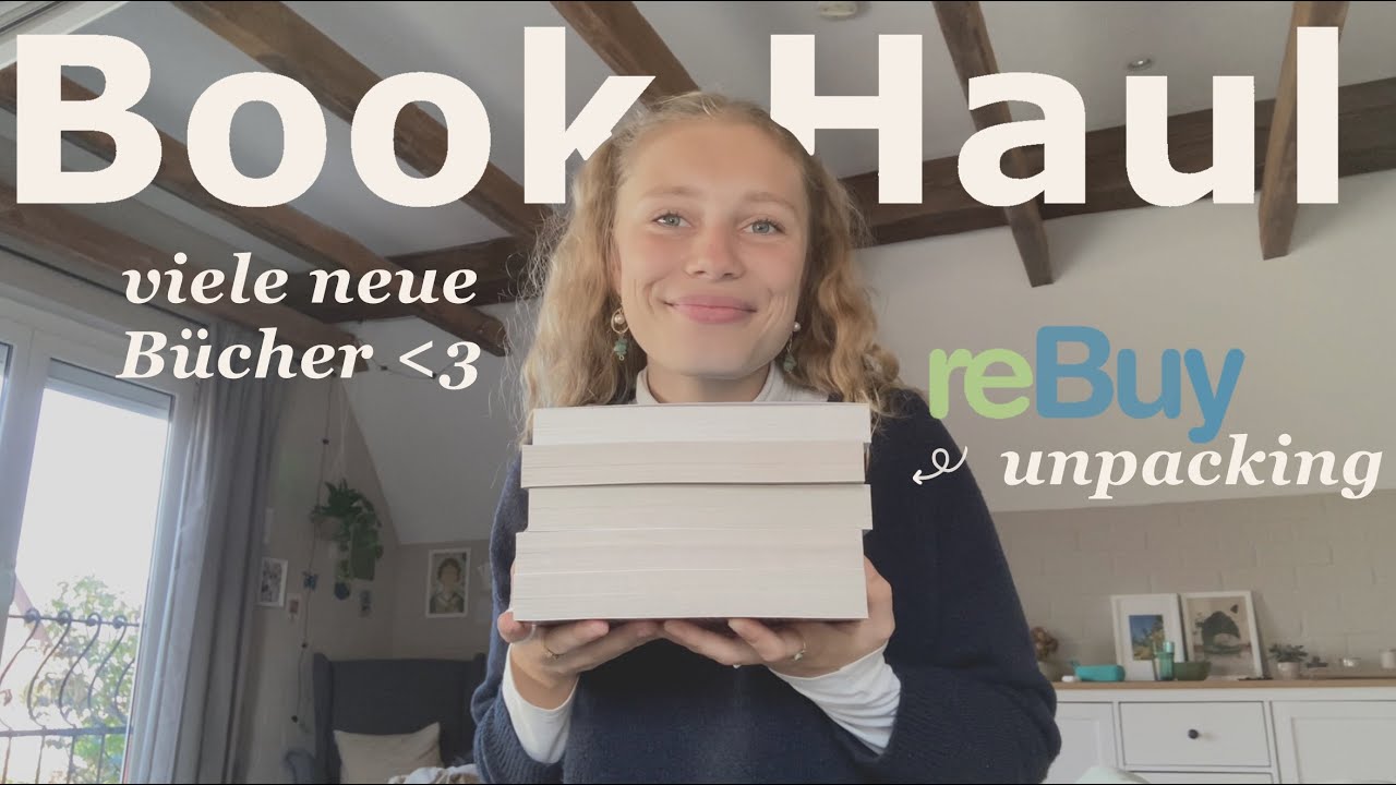 Neue Bücher wuhuuuu // Rebuy Unpacking & Thalia Haul 📦📚